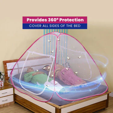 Pick Any 1 Foldable Double Bed Mosquito Net with 50 Decorative Stars (DMN4) - Image 5