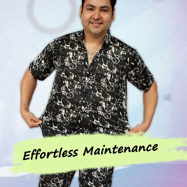 Pick Any 1 Mens Printed Night Wear Set (1PNW1) - Image 5