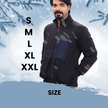Pick Any 1 Multi Pocket Fleece Jacket With Digital Watch And leatherite Wallet Free (1FJ14) - Image 2