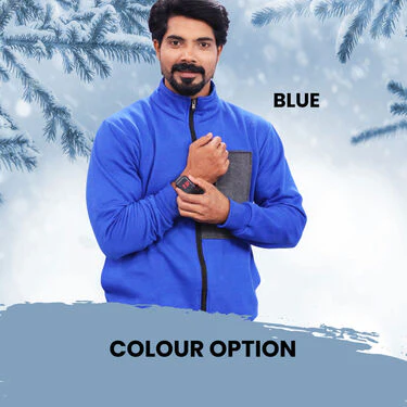 Pick Any 1 Multi Pocket Fleece Jacket With Digital Watch And leatherite Wallet Free (1FJ14) - Image 4