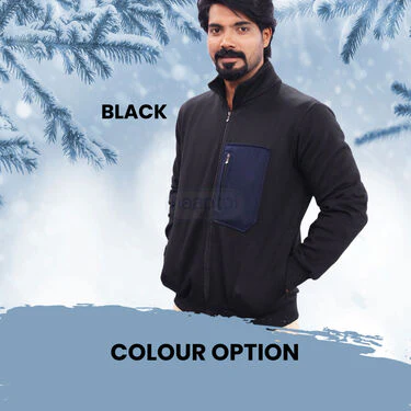 Pick Any 1 Multi Pocket Fleece Jacket With Digital Watch And leatherite Wallet Free (1FJ14) - Image 5
