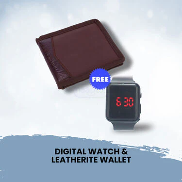 Pick Any 1 Multi Pocket Fleece Jacket With Digital Watch And leatherite Wallet Free (1FJ14) - Image 6