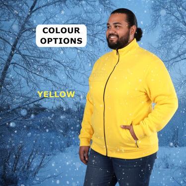 Pick Any 1 Plus Size Fleece Jacket With Digital Watch And Wallet Free (FJP1) - Image 3