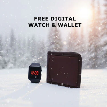 Pick Any 1 Plus Size Fleece Jacket With Digital Watch And Wallet Free (FJP1) - Image 8