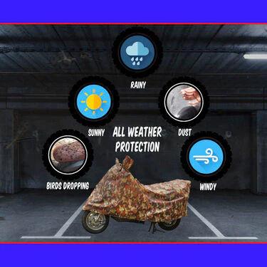 Pick Any One Printed Bike Cover (BKC2) - Image 9