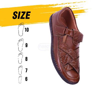 Pick Any One Stylish Leatherite Sandal With Free Trimmer(SDC16) - Image 6