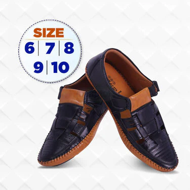 Pick Anyone Leatherite Sandal + Free 2 Pair Socks + Watch + Wallet (SDC9) - Image 6
