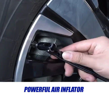Portable 2 In 1 Jump Starter With Tyre Inflator (TI6) - Image 3