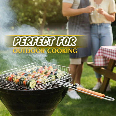 Portable Barbeque Grill Basket (1BGB1) - Image 2