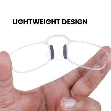 Portable Nose Clip Adaptive Power Reading Glasses (NCORG16) - Image 5