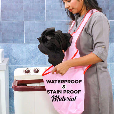 Portable Organizer laundry Apron With Pouch (OAP1) - Image 2