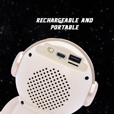 Powerful Astronaut Speaker 6.8W Bluetooth Sound & Rechargeable Battery (PAS) - Image 4