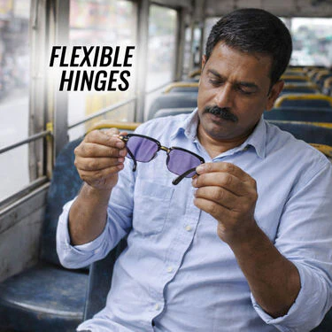 Premium Frame Coloured Adaptive Power Reading Glasses Buy 1 Get 1 Free (2CORG2) - Image 4
