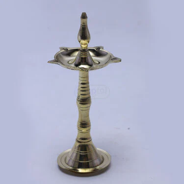Pure Brass Standing Panch Deep (1KD1) - Image 5