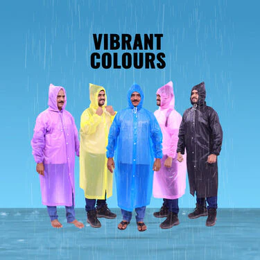 Rain Dhamaka Deal 5 Multicolor Raincoat (5MCR1) - Image 6
