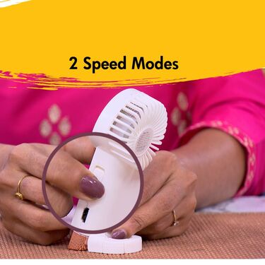 Rechargeable Buckle Hand Fan (EF20) - Image 2