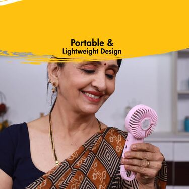 Rechargeable Buckle Hand Fan (EF20) - Image 5