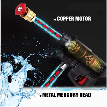 Rechargeable Cordless High Pressure Water Spray Gun For Cars & Bikes (RCHGFC) - Image 4