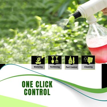Rechargeable Garden Sprayer With Dual Nozzles (CHNURS) - Image 5