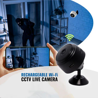 Rechargeable HD Wi-Fi CCTV Live Camera (CCTV27) - Image 2