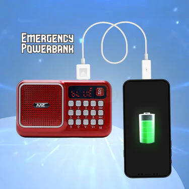 Rechargeable Radio With Bluetooth And Power Bank Function (BLS4) - Image 5