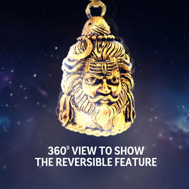 Reversible Shiv-Hanuman Pendant Set (RSHPN11) - Image 6