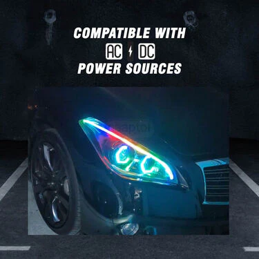 RGB LED Strip light For Cars And Bikes Pack Of 6 (RGB6) - Image 3