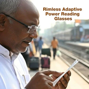 Rimless Adaptive Power Reading Glass (RG1) - Image 6