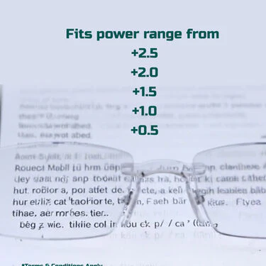 Rimless Adaptive Power Reading Glass (RG1) - Image 7