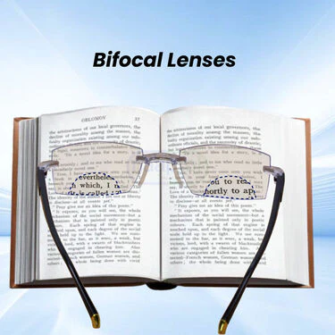 Rimless Bifocal Adaptive Power Reading Glasses B1 G2 Free (3BORG5) - Image 5