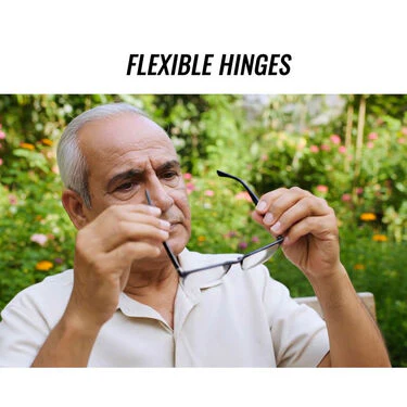 Rimless Bifocal Coloured Adaptive Power Reading Glasses Buy1 Get 2 Free (3BCORG16) - Image 5