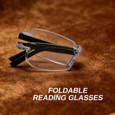 Rimless Foldable Adaptive Power Reading Glasses Buy 1 Get 2 Free Combo  (2FORG10BORG1) - Image 4