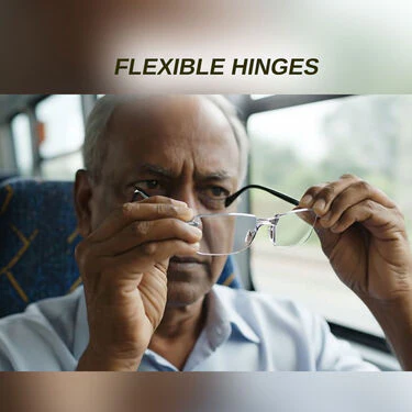 Rimless Foldable Adaptive Power Reading Glasses Buy 1 Get 2 Free Combo  (2FORG10BORG1) - Image 6