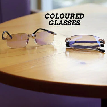 Rimless Foldable Coloured Adaptive Power Reading Glasses Buy 1 Get 1 Free (2FCORG13) - Image 4