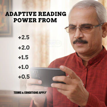 Rimless Foldable Coloured Adaptive Power Reading Glasses Buy 1 Get 1 Free (2FCORG13) - Image 5