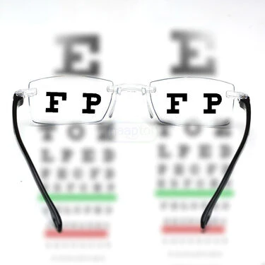 Rimless Adaptive Power Bifocal Reading Glasses B1G1 (BORG4) - Image 6