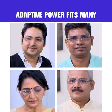Rimless Adaptive Power Reading Glasses B1 G1 (2RG1) - Image 7