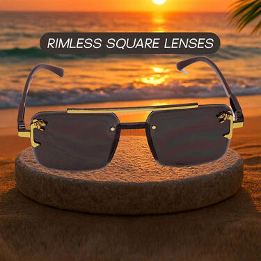 Rimless Sunglasses Buy1 Get1 Free (2RSG3) - Image 4