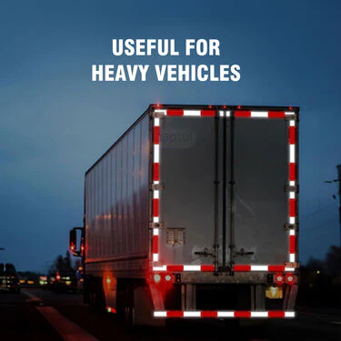 Safety Warning Reflective Sticker For Car Truck Bus (SRS3) - Image 4