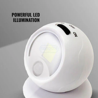Security Camera-Shaped Wireless Motion Sensor Powerful Wall Lamp (L68) - Image 5