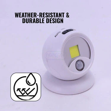 Security Camera-Shaped Wireless Motion Sensor Powerful Wall Lamp (L68) - Image 6