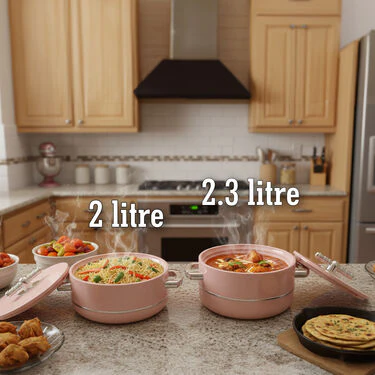 Set of 2 Designer Big Insulated Casserole (2DIC1) - Image 2
