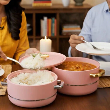 Set of 2 Designer Big Insulated Casserole (2DIC1) - Image 4