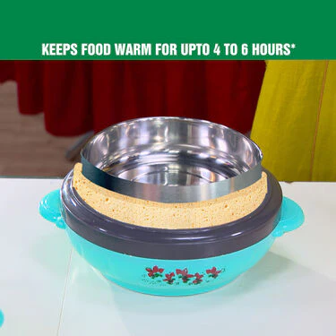 Set Of 3 Insulated Casseroles + Free Hot & Cold Insulated Flask + 2 Cups (3C3G) - Image 4