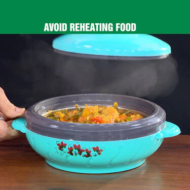 Set Of 3 Insulated Casseroles + Free Hot & Cold Insulated Flask + 2 Cups (3C3G) - Image 5