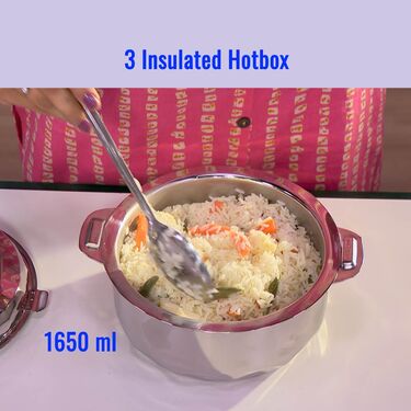 Set Of 3 Stainless Steel Casseroles (3SC4) - Image 2