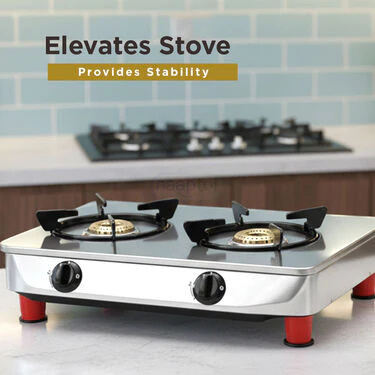Set of 4 Gas Stove Legs + Free Gas Cleaning Brush (GAS4) - Image 2