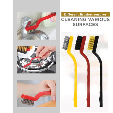Set of 4 Gas Stove Legs + Free Gas Cleaning Brush (GAS4) - Image 4