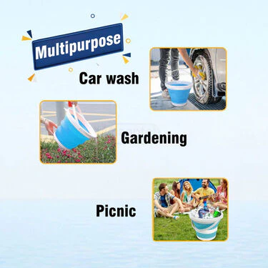 Silicone Foldable Bucket (1SFB1) - Image 5