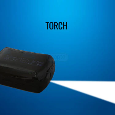Smart Bluetooth Earbuds With LED Display Power Bank & Torch + Free Trimmer (TWS63) - Image 3